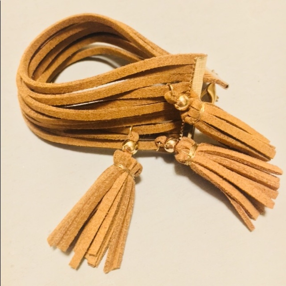 Boho Tasseled Anklet